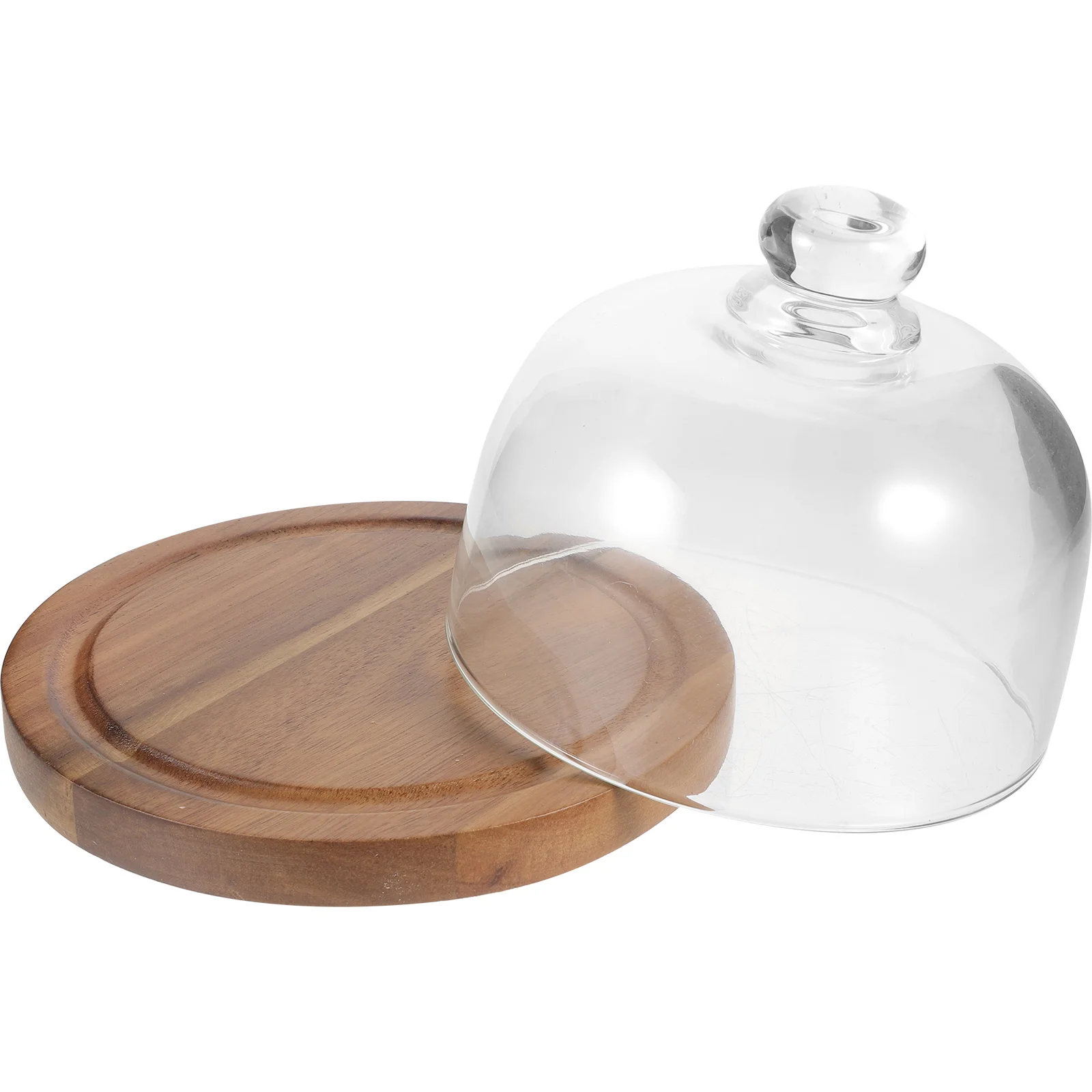 

Fruit Foretaste Tray Bakery Plate Cake Pans Delicate Multi-use Wooden Dessert