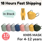 Детская маска для лица FFP2 для детей 6-12 лет KN95 маскариллы FPP2 для детей Homologada 5-слойная маска FFP2mask детская Маскарадная маска