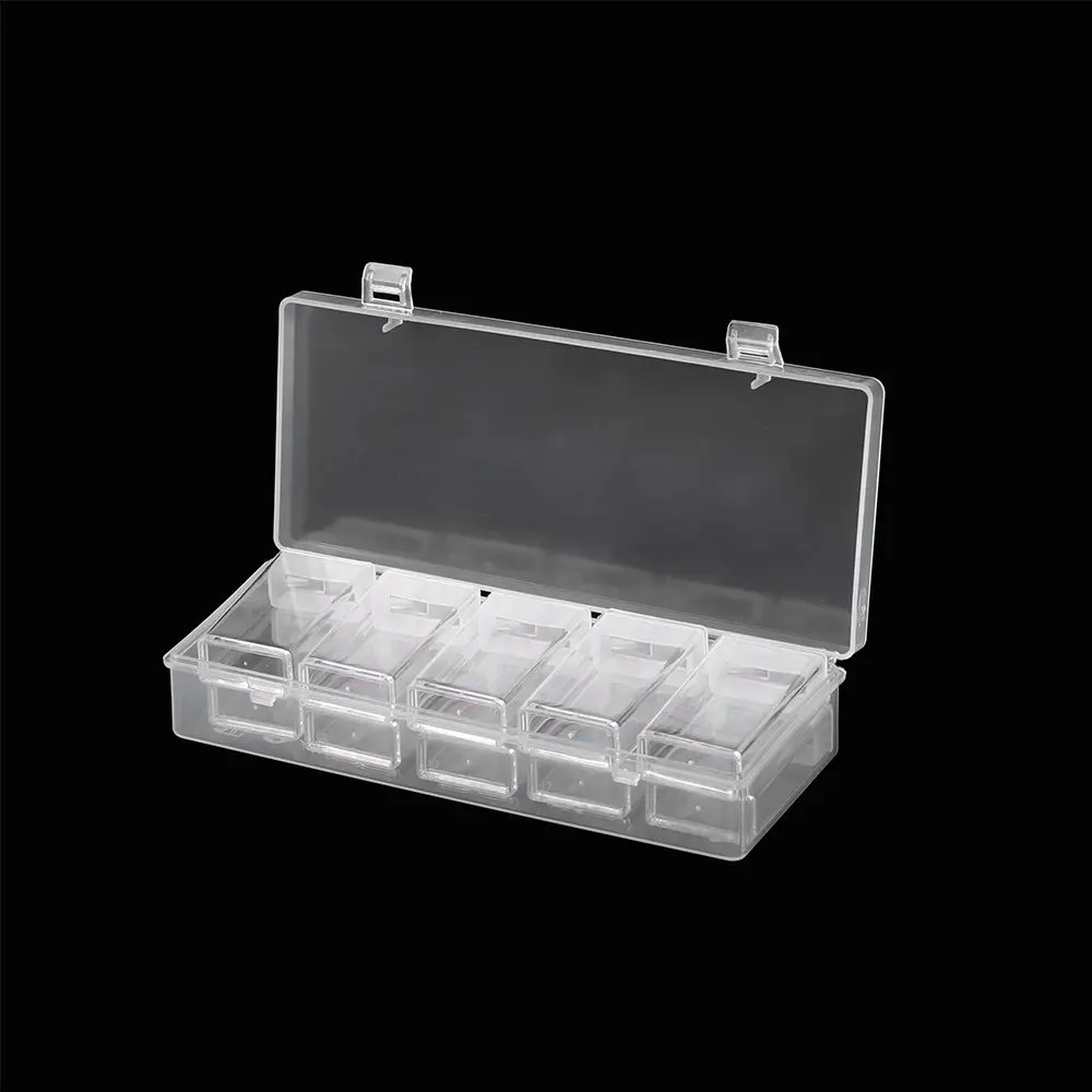 Полезная Бриллиантовая искусственная вышивка коллекция планшетов контейнер для