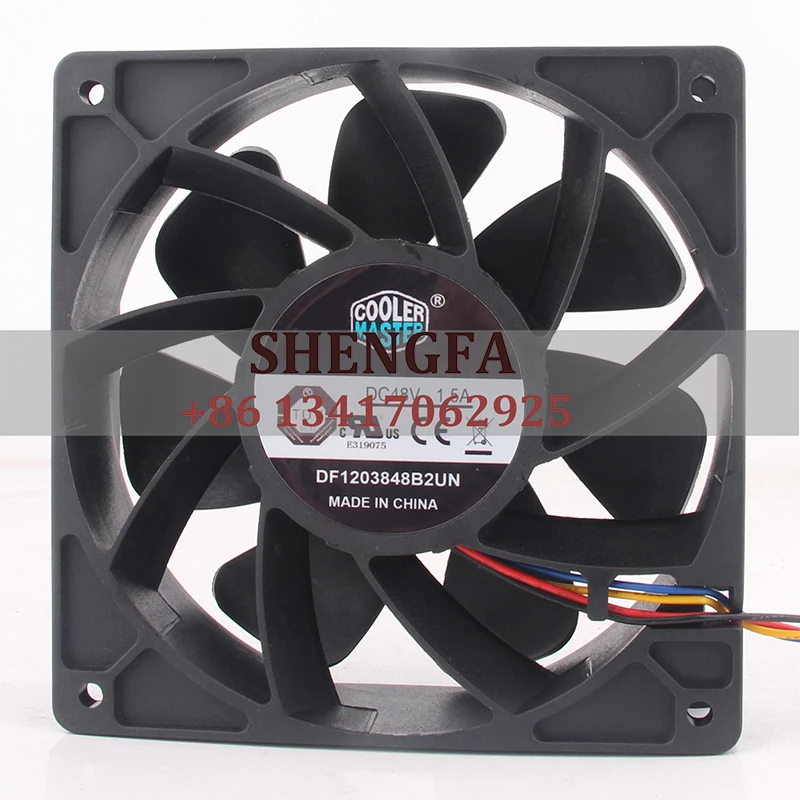 Master Case Fan Df1203848b2un 120*120*38mm 48v 1.5a 12038 Cooling Fan