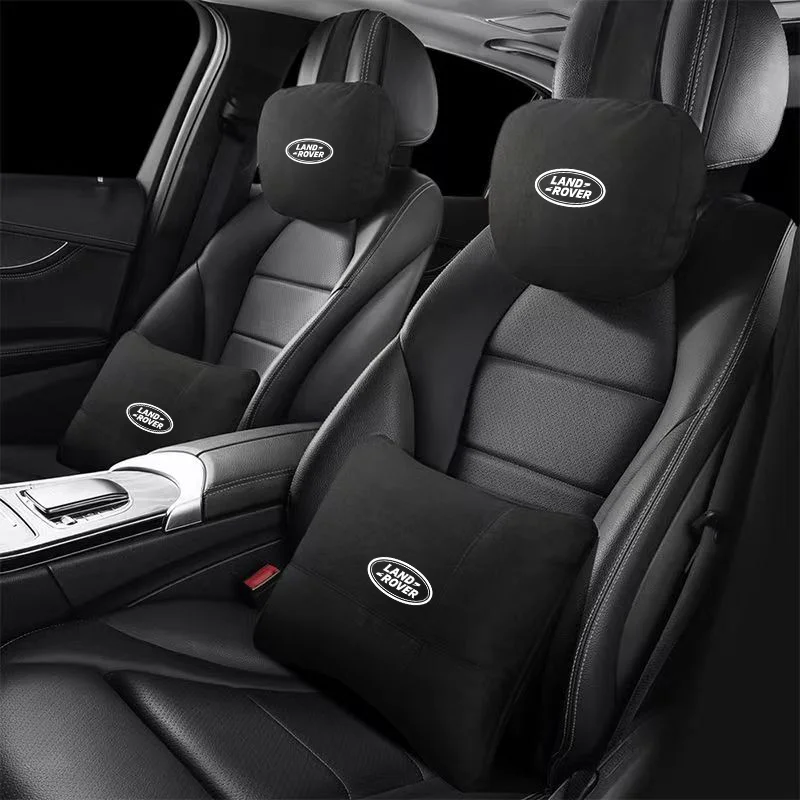 

4S Top Car Headrest Neck Support Seat Soft Neck Pillow For Land Rover Discovery Sport Aurora Velar car Accessories