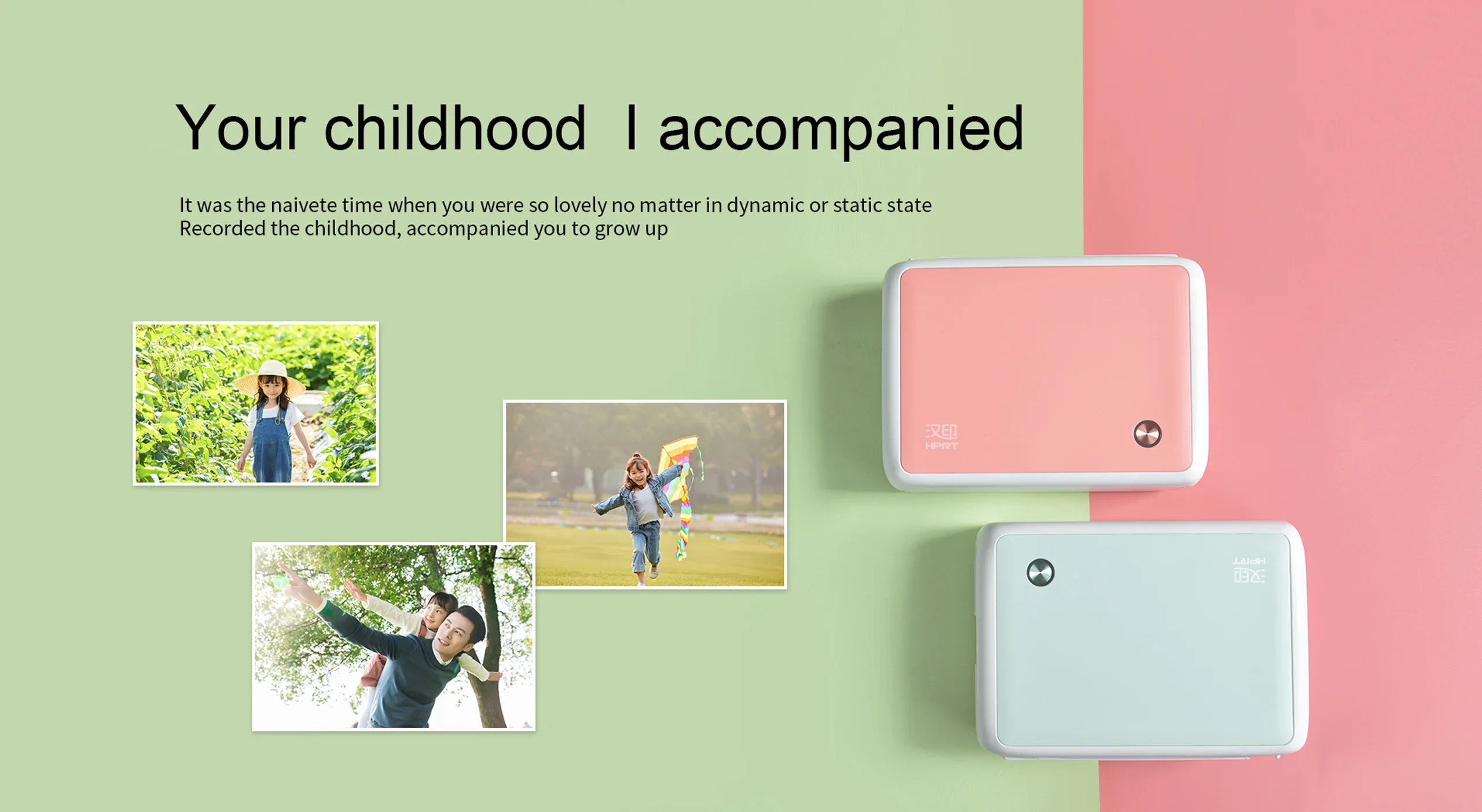 Маленький принтер HPRT C4000L 300 точек на дюйм Портативный беспроводной BT Мини ручной