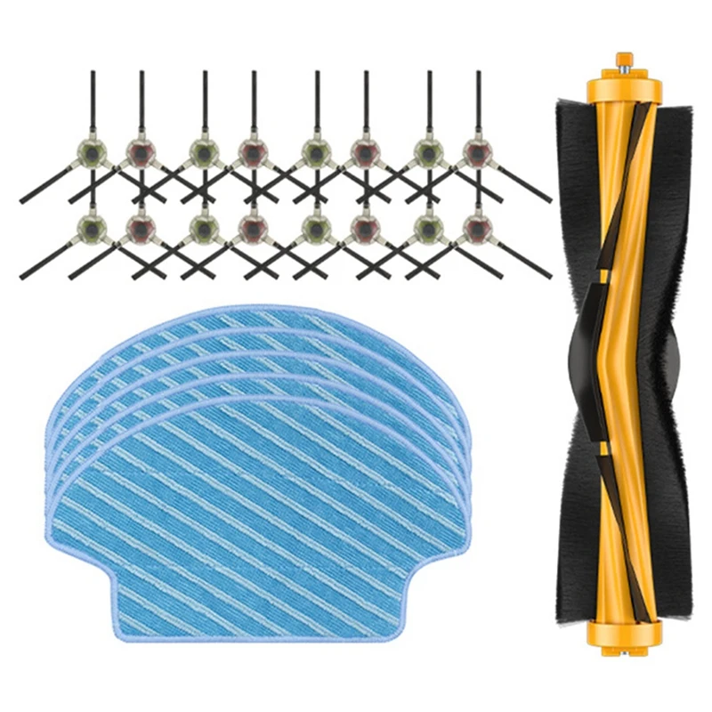 

Main Side Brush Mop Cloth Replacement Accessories For Ecovacs Deebot DE55 Robotic Vacuum Cleaner