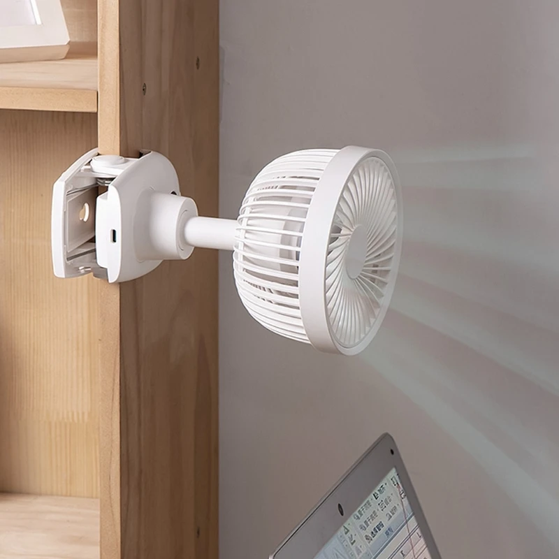 Мини-вентилятор для настольных компьютеров 4-скоростной вентилятор с зажимом и