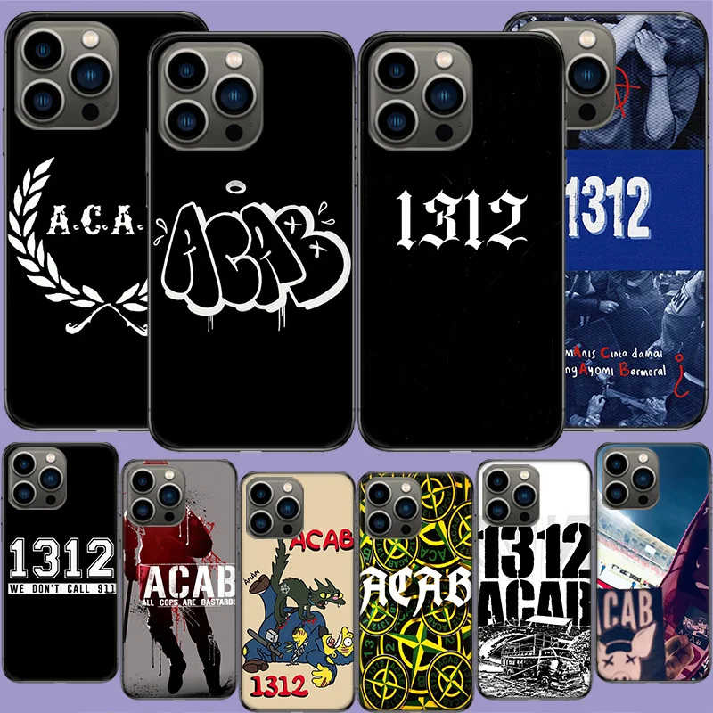 Фото Чехол Acab Ultras для iPhone 17 Air, 15 Pro, 14 Plus, 16 Pro Max, 17E, 16E, 12, 13 Mini, 11 – милые чехлы-футляры №1