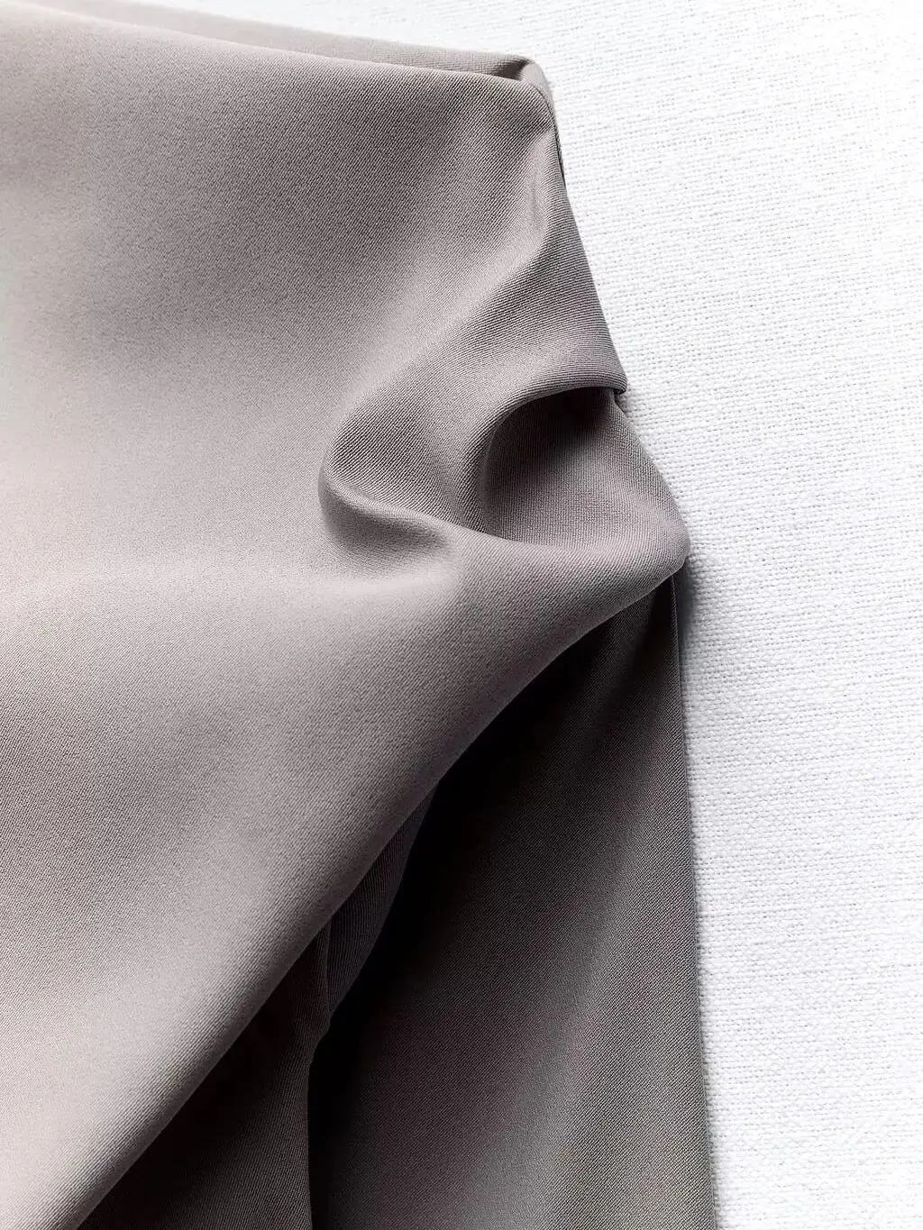 Zevity Женская Асимметричная Плиссированная Блузка На Одно Плечо С Длинным Рукавом