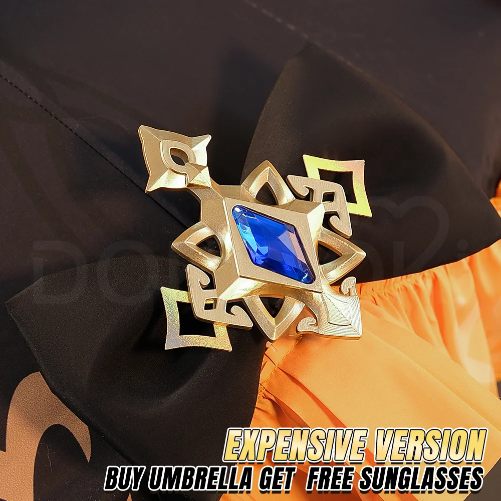 Зонт Navia реквизит для косплея игра Genshin ударопрочный Косплей Фонтейн зонт