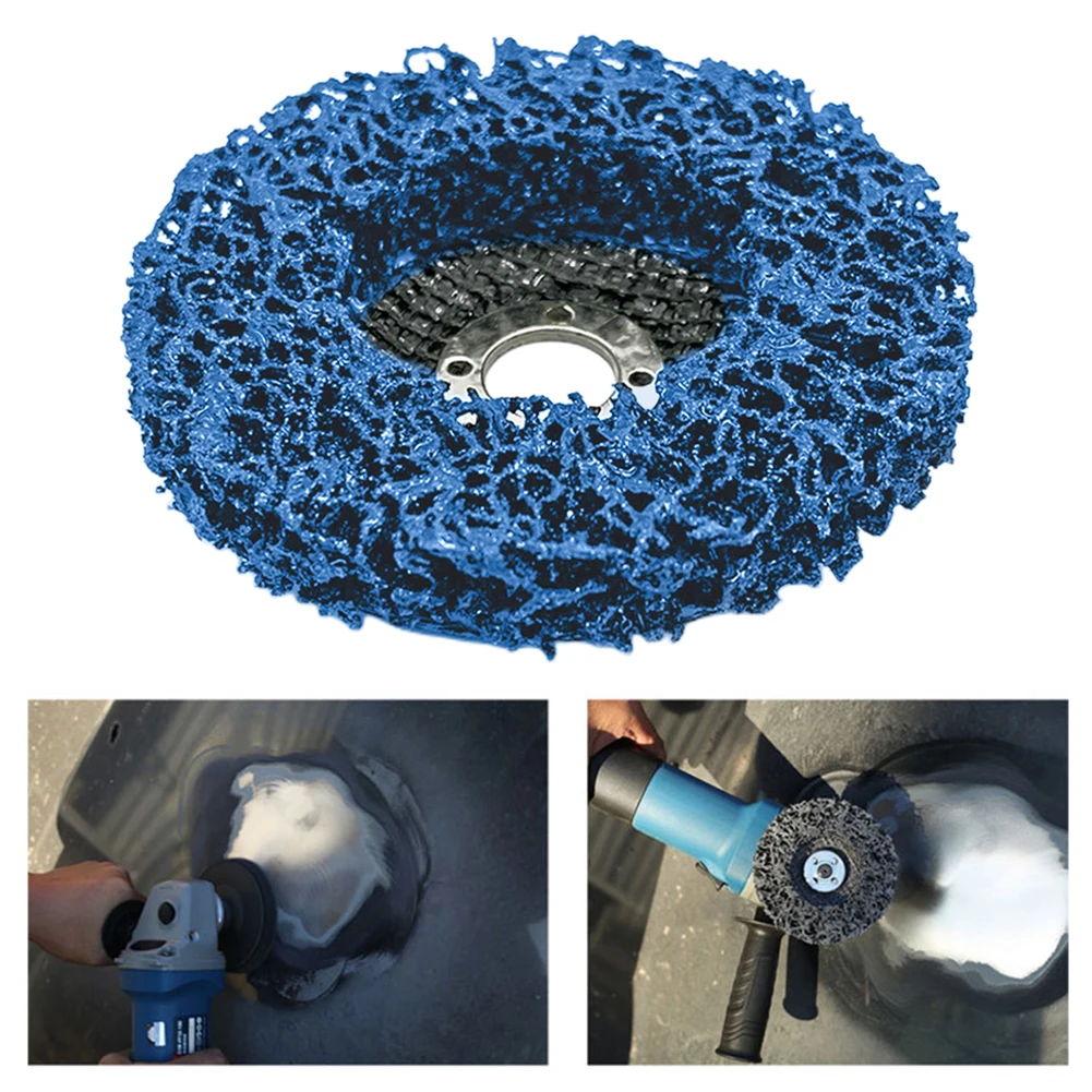 

4/5inch Flap Disc Abrasive Tool Less Dust Abrasive Disc Remove Paint/Rust Quickly for Wood/Stone/Metal/Car Paint Coating Removal