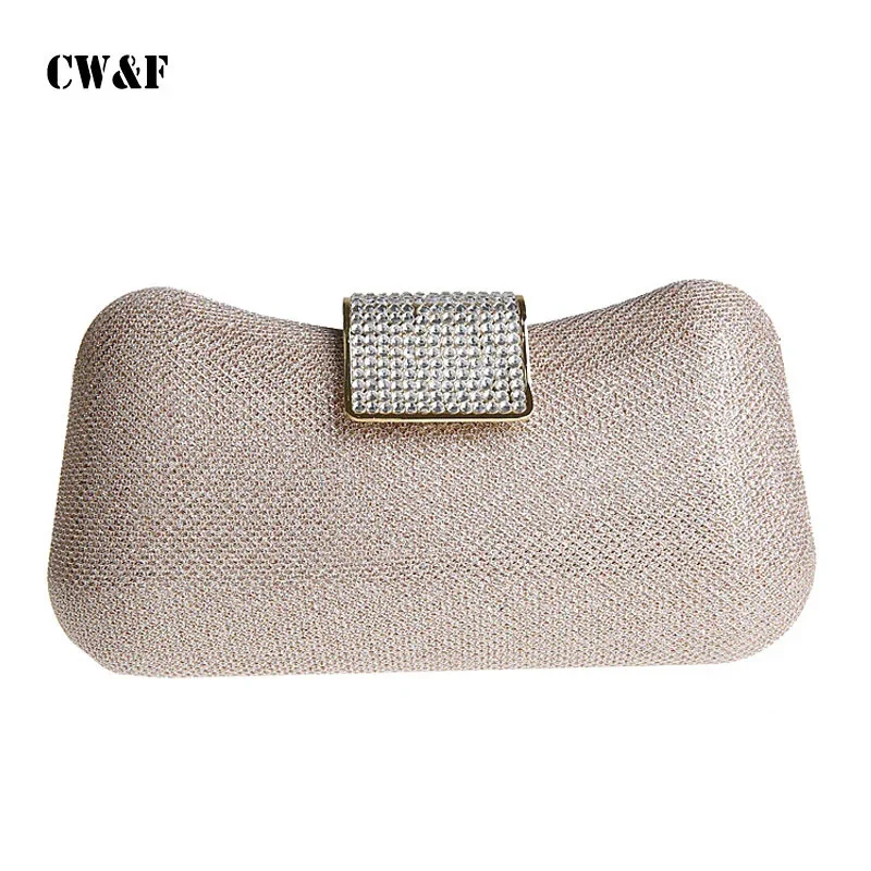 

High-end boutique glitter clutch bag banquet
