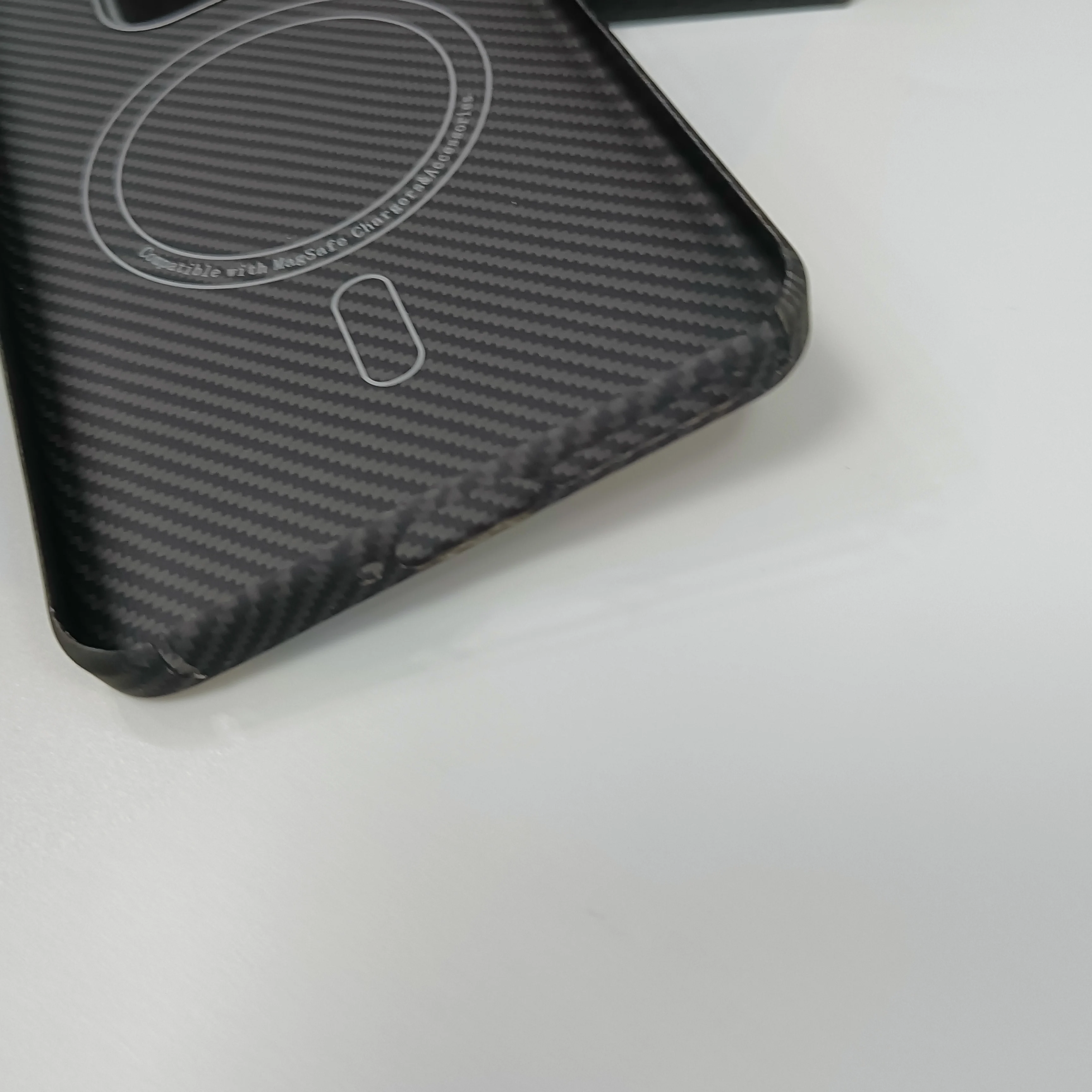 Натуральный арамидный чехол Magsafe из углеродного волокна для Xiaomi 15 Pro Mi15