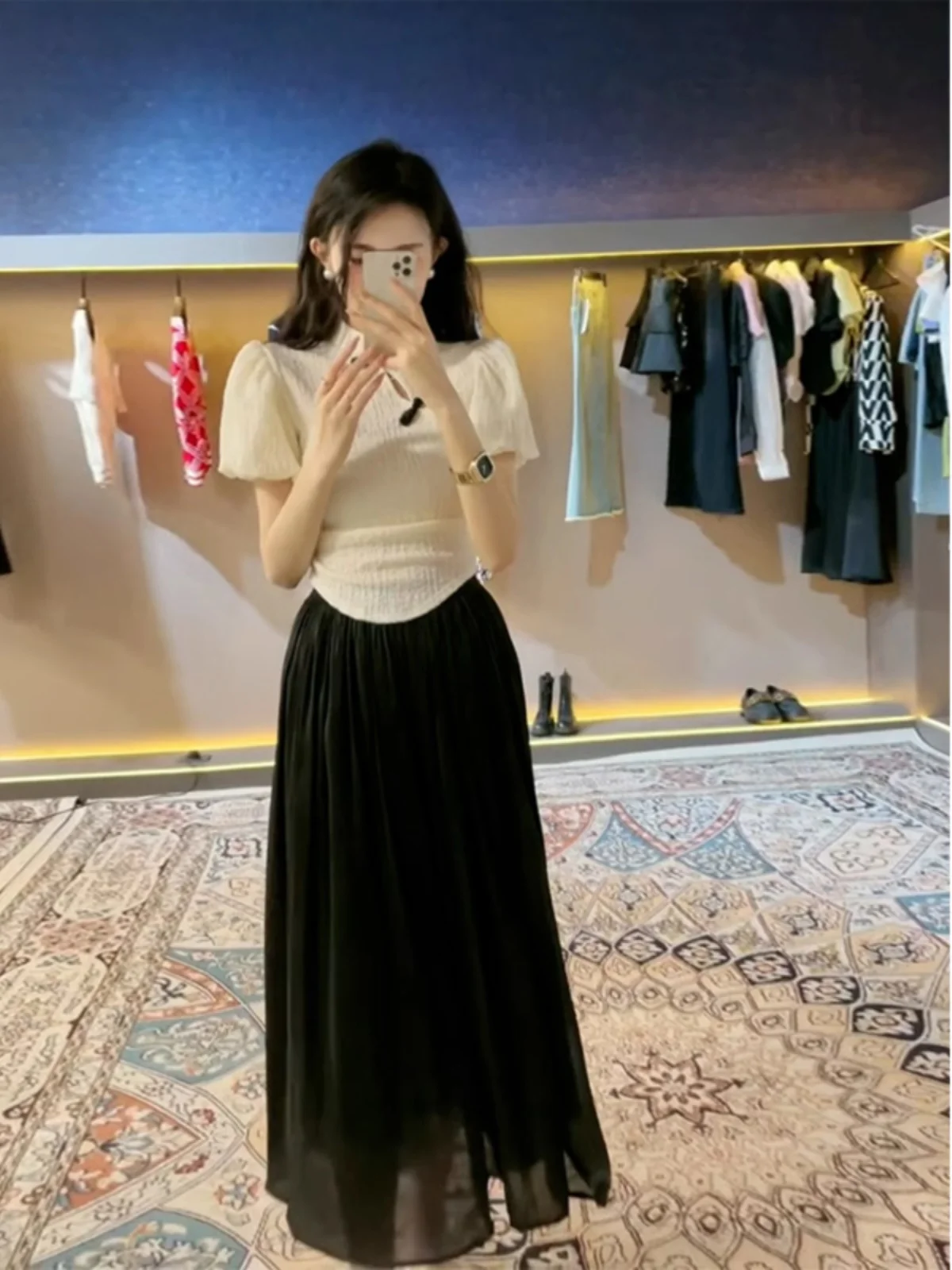 Лето китайский шикарный красивый топ Sle Модная молодежная система соли