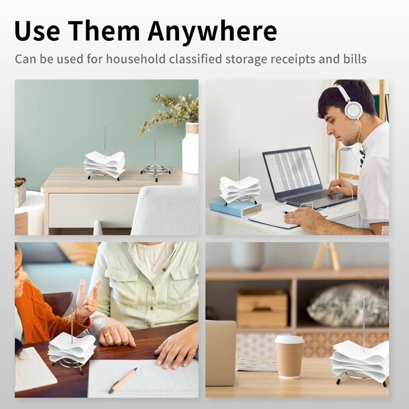 Держатель для билетов ресторана 6 шт. держатель чеков шпиндель проверки заказов