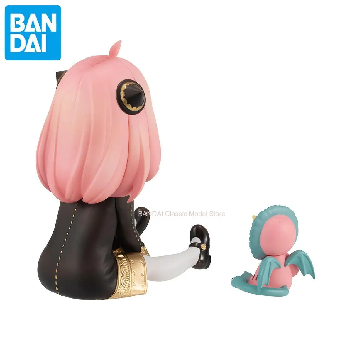 Фото BANDAI в наличии, оригинальный Mega House G.e.m Spy X Family Anya Forger, фигурка аниме, натуральная коллекционная модель в штучной упаковке, куклы, игрушка в подарок №3