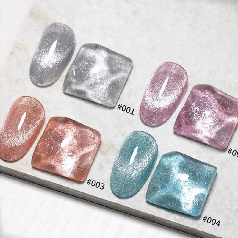 

4 Colors Nail Gel Polish 8ml Diamond Cat Eye Soak Off Uv Led Long Lasting Varnish Gel Nail Art Polish Gel for Manicure Supplies