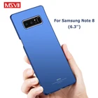 Чехол MSVII для Samsung Galaxy Note 8, тонкий матовый чехол для Samsung Galaxy Note8, чехол из поликарбоната для Samsung Note 8