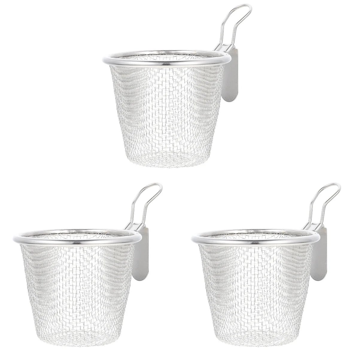 

Strainer Mesh Basket Pasta Skimmer Fine Colander Stainless Spoon Sieve Noodle Kitchen Dumpling Baskets Fryer Spider Convenient