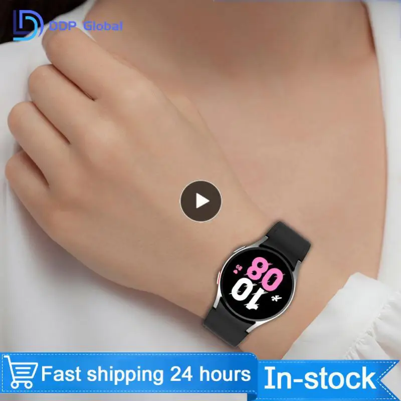 

For Samsung Galaxy Watch5 Tape Smartwatch Strap Silicone Strap Sweat-proof Replaceable Wristband 2023 Silicone Waterproof Strap