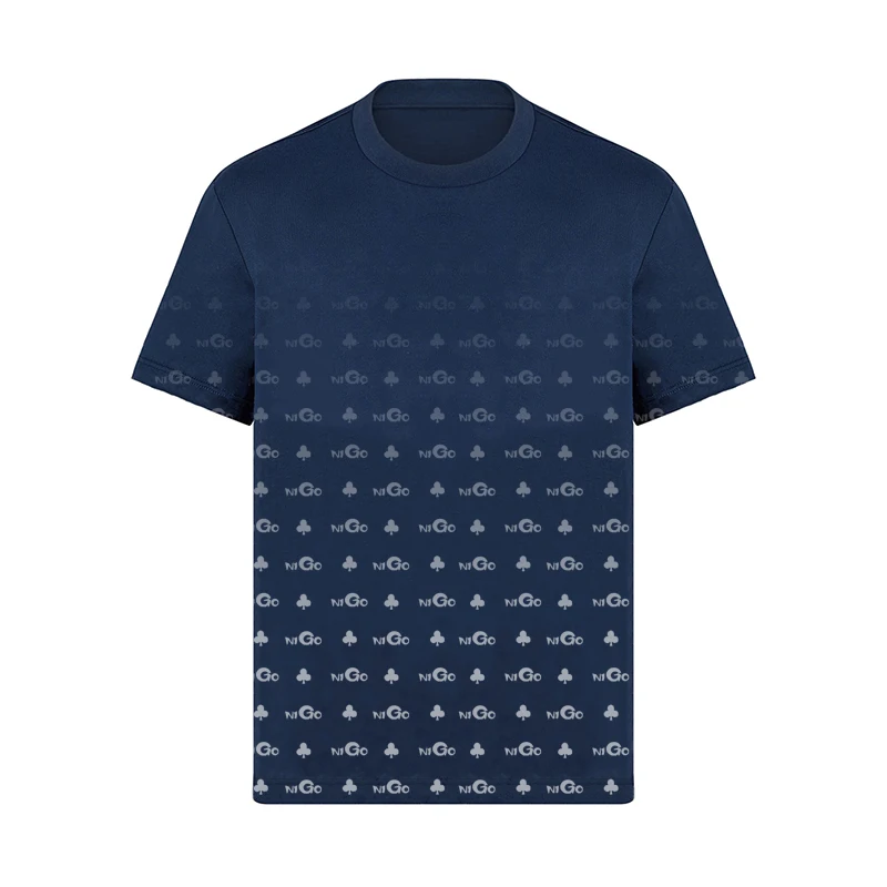 Градиентная футболка с коротким рукавом NIGO # nigo2159