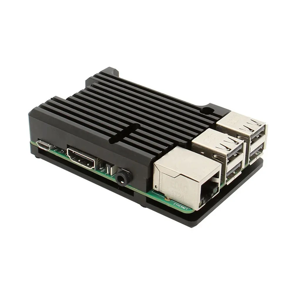 Алюминиевый металлический чехол для Raspberry Pi 3 телефона алюминиевый с двойным