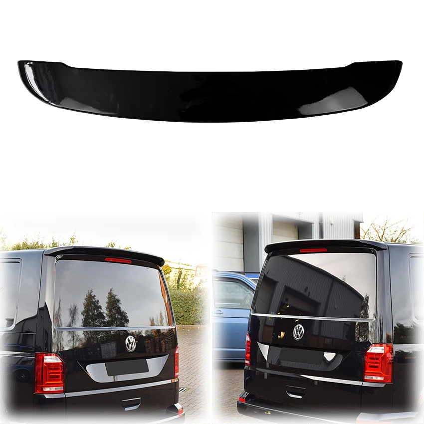 

2015 2016 2017 2018 2019 для Volkswagen Transporter T6 T6.1, спойлер на заднее крыло, задняя дверь, глянцевый черный обвес из АБС-пластика