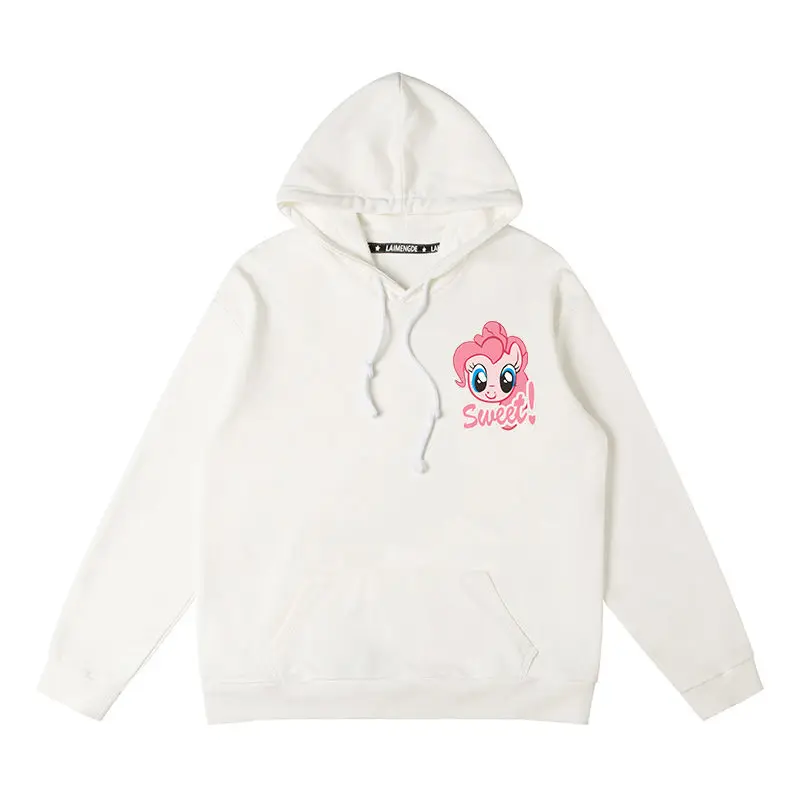 

New My Little Pony Twilight Sparkle Pinkie Pie Cute creative exquisite cartoon hooded sweatshirt simple anime character hoodie