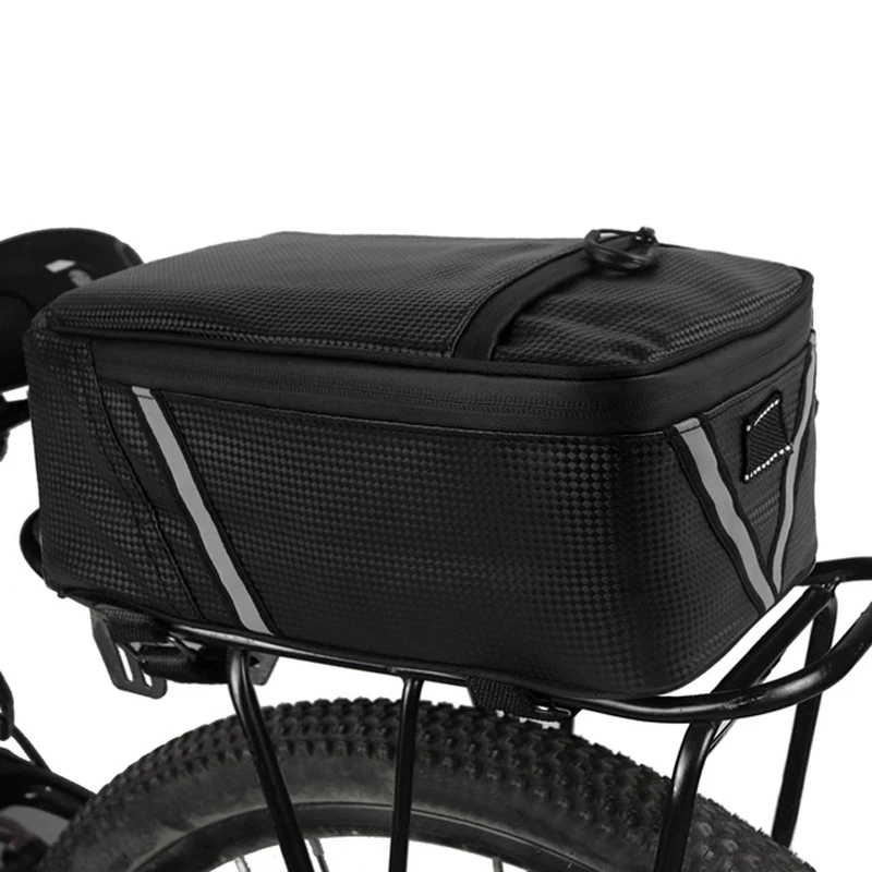 

5L Bike Rear Rack Bag Waterproof Bike Trunk Bag Cycling Bike Electric Bike Rear Seat Bag Panniers Tail Bag Cycling Panniers Bag