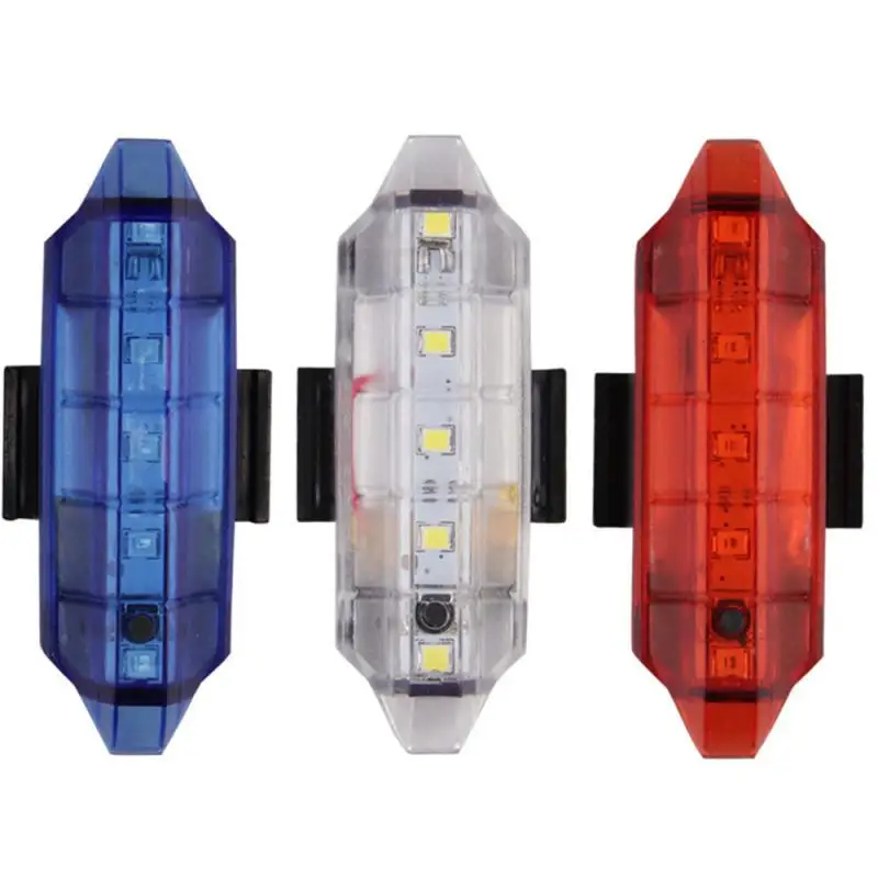 

Riding Tail Lights Bicycle Light Waterproof Mountain Bike Light USB Rechargeable Safety Warning Rear Tail Light Bike Accessories