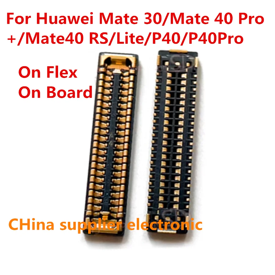 40Pin ЖК-дисплей FPC разъем на материнской плате гибкий кабель для Huawei Mate 30/Mate 40 Pro