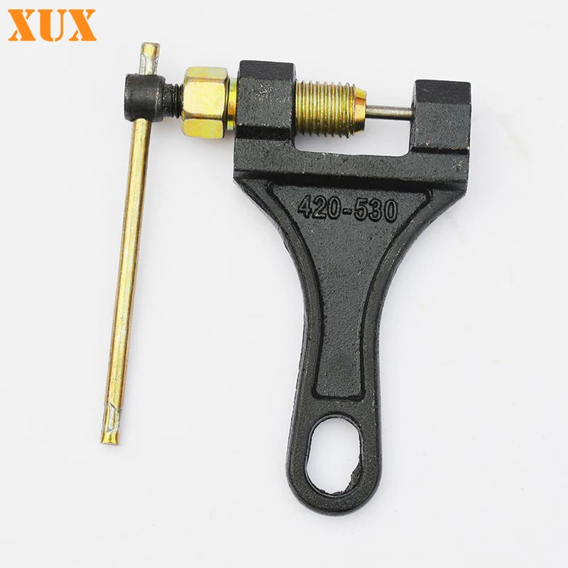 

Motorcycle Chain Breaker 420-530 Spanner Link Pin Removal Splitter Motor Chain Cutter Riveting Tool Motorbike Bike ATV
