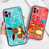 pokemon pikachu hot cute phone case for iphone 11 12 pro max 8 plus xs xr xs max 13 pro 7 8 6s cute cartoon silicone case gift