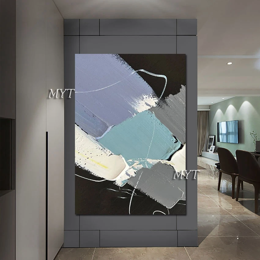 Красивая абстрактная Гора восход солнца пейзаж настенная декоративная Холст