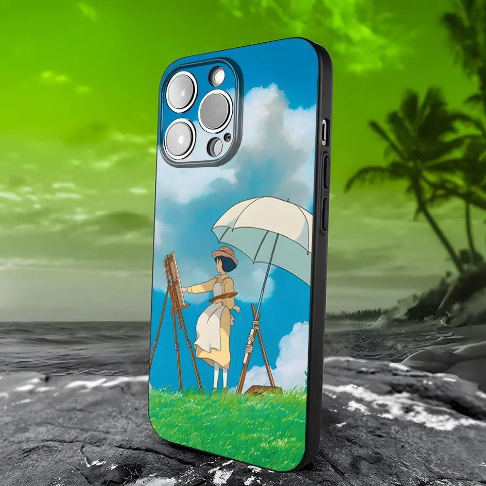 Чехол для телефона с изображением аниме The Wind Rises IPhone 15 16 13 Pro Max 14 12 11 Xr X 8 7 6 Plus