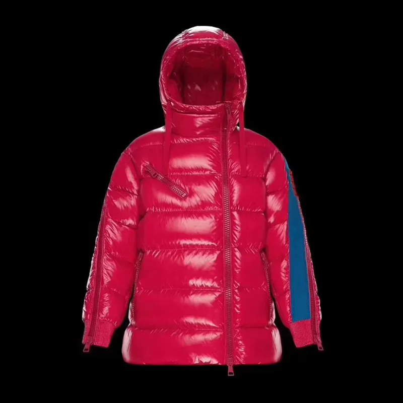 Брендовая Высококачественная женская зимняя пуховая куртка 90% Пух белой утки