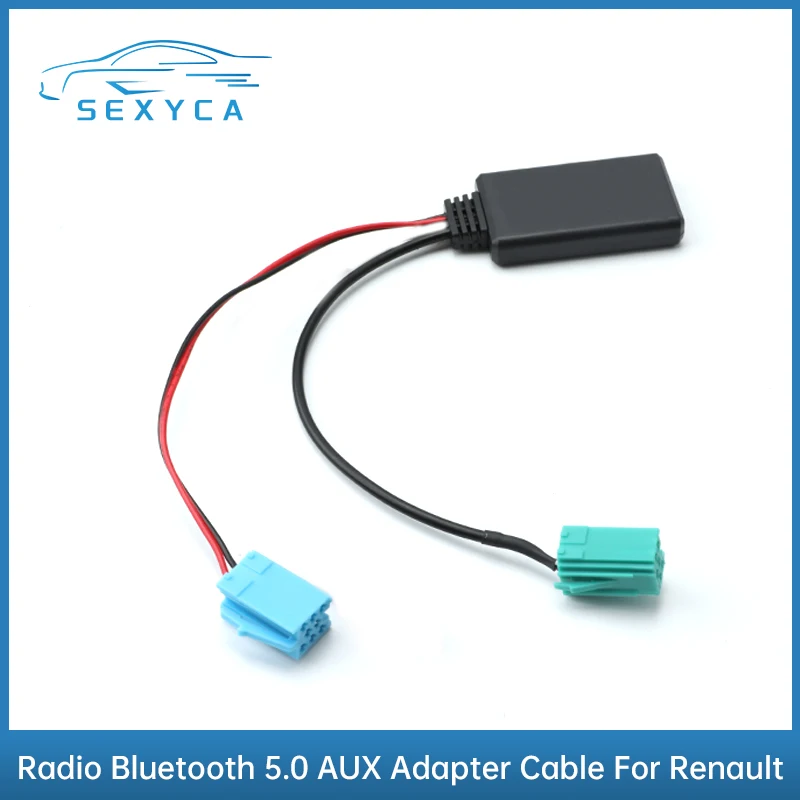 

Автомобильный радиоприемник Mini ISO 6Pin 8Pin разъем Bluetooth 5,0 Aux кабель адаптер микрофон гарнитура для Renault радио список обновлений