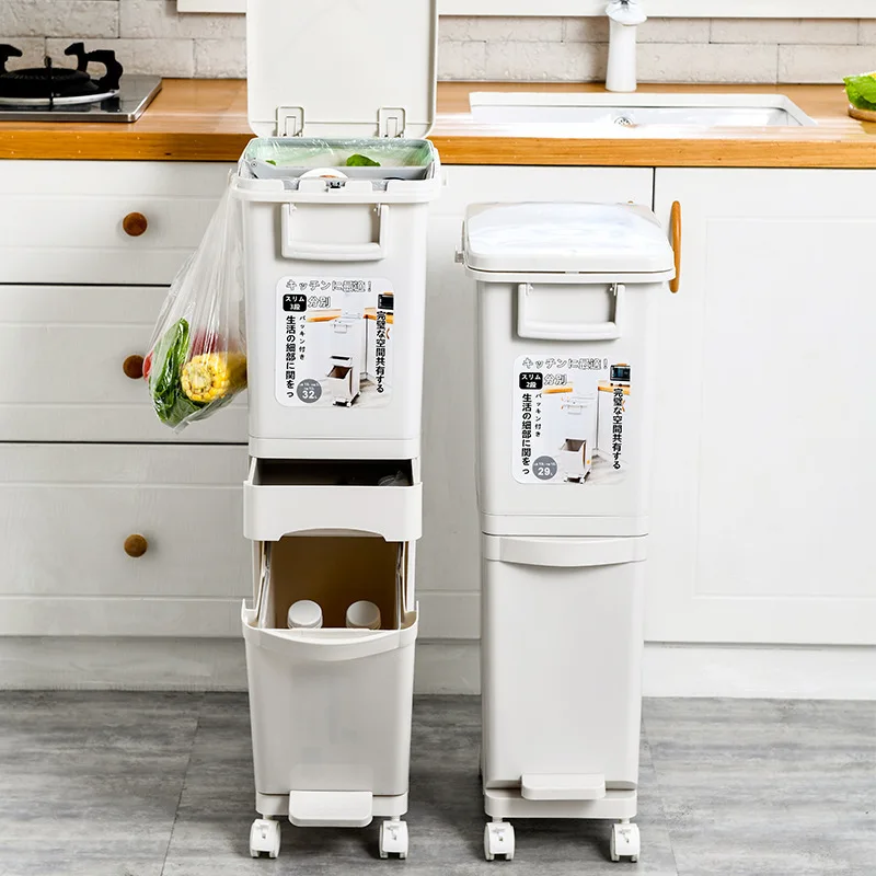 

Camping Waste Bin Diaper Recycle Peddal Lid No Smell Bathroom Trash Can Cleaning Tools Recycle Bin Cuisine Household Merchandise