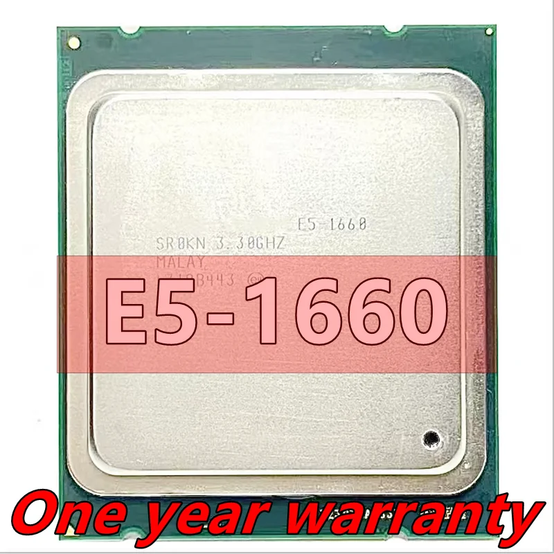 

E5-1660 E5 1660 SR0KN 3.3GHz 6 Core 15Mb Cache Socket 2011 CPU Processor