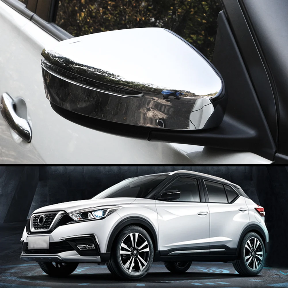 Для Nissan Kicks 2017 2018 2019 2020 2021 2022 2023 чехол для зеркала заднего вида наклейка Рамка ABS
