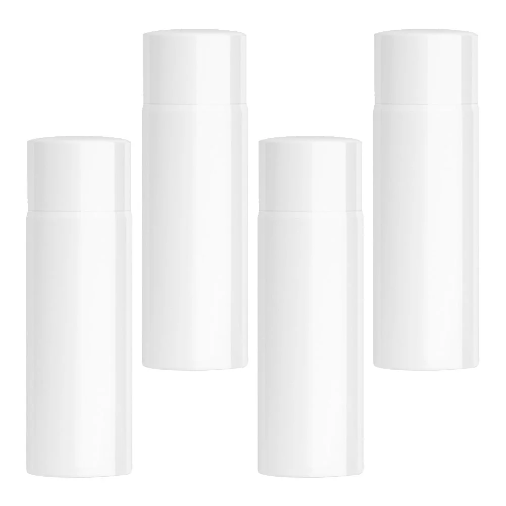

4 Pcs Squeeze Lotion Bottle Clear Shampoo Sample Bottle Press Bottle Cream Bottle Plastic Serum Bottles Travel