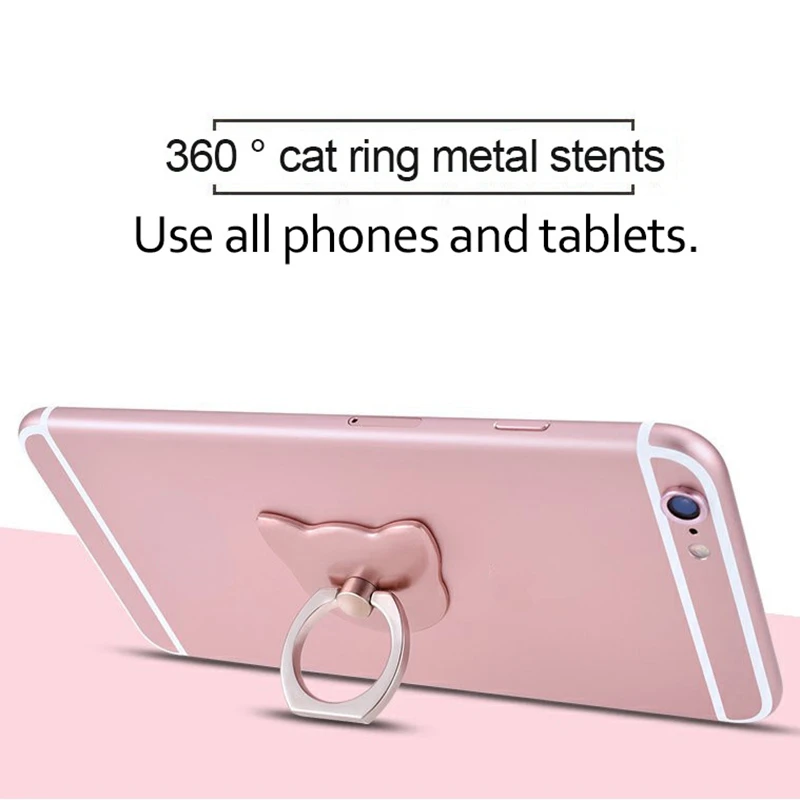 

Phone Ring Holder Telephone Cellular Support Accessories Smart Round Phone Finger Stand Socket Holder For iPhone 8