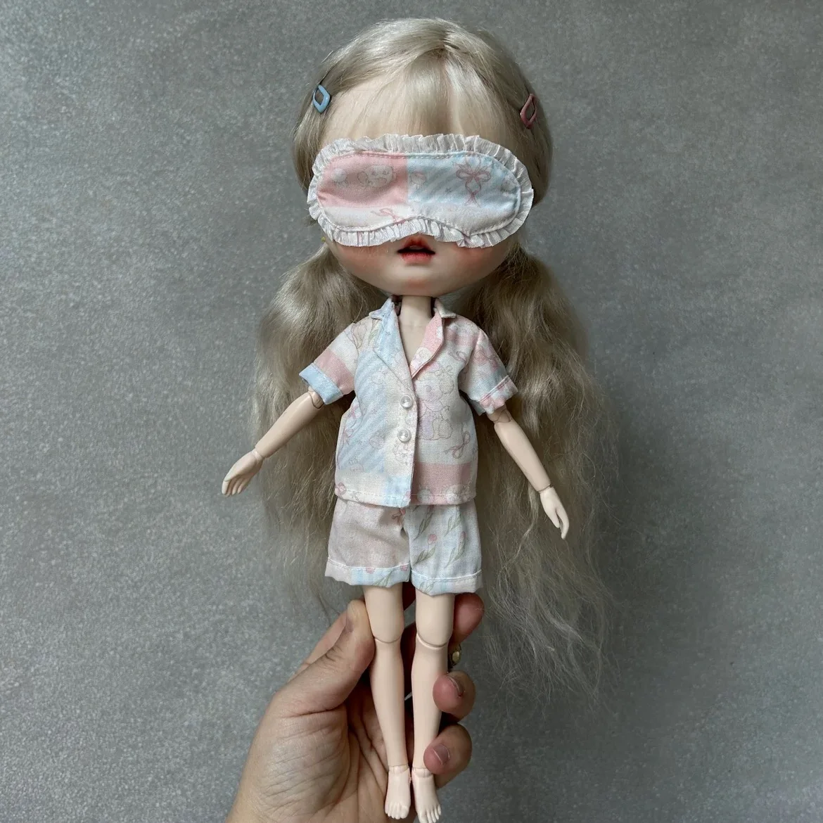 Одежда для куклы ICY DBS Blyth 30 см 1/6 OB24 Новинка Azone красочный мультяшный пижамный