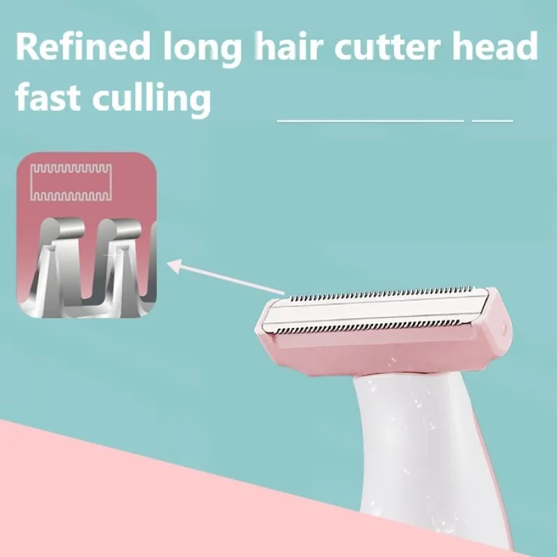 Электрический триммер для волос женщин плавной стрижки инструмент в зоне бикини