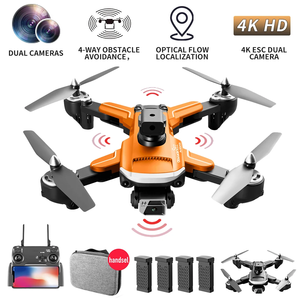 

Квадрокоптер S97 с двойной HD-камерой, Wi-Fi, 360 °