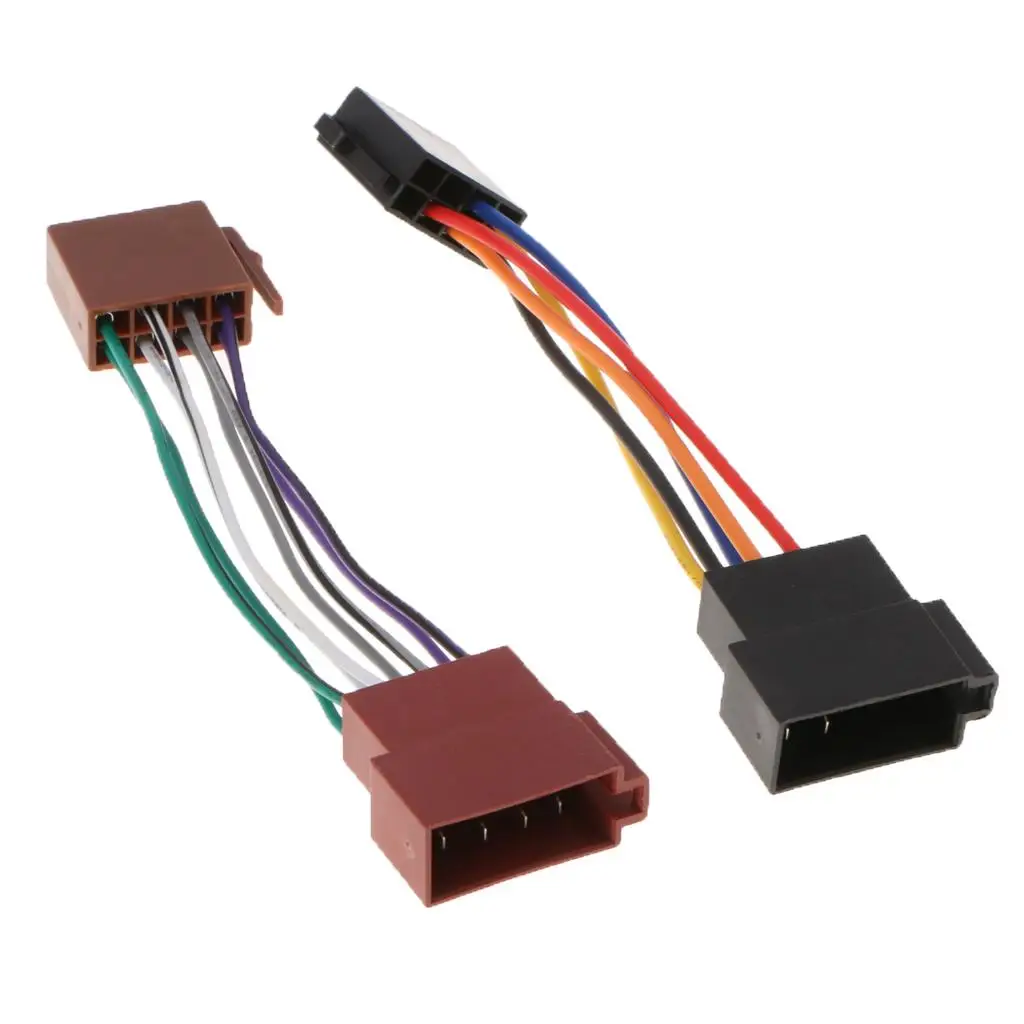 16-контактный адаптер жгута проводов ISO-радио папа-мама для