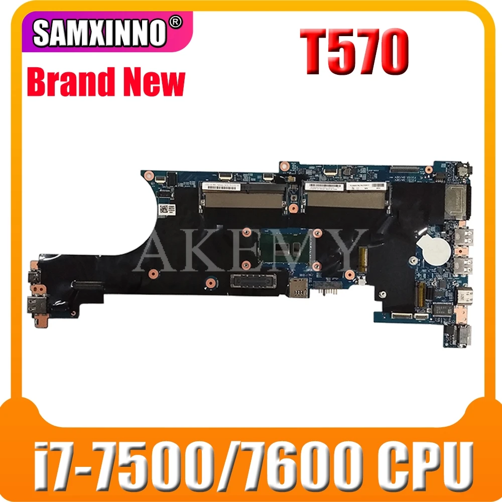 

For Lenovo Thinkpad T570 Laptop Motherboard Mainboard 16820-1 448.0AB06.0011 FRU 02HL408 01ER123 W/ i7-7500 i7-7600