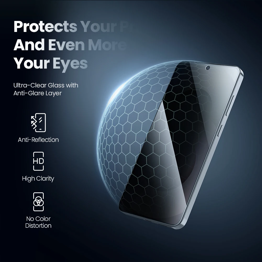 Фото Защитное стекло Nillkin для Samsung Galaxy S26 Ultra, антишпионское, с защитой конфиденциальности, для Samsung S26, S26+ Plus №4
