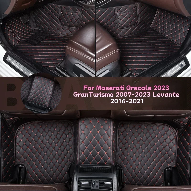 Фото Автомобильные коврики на заказ, противоскользящие, для Maserati GranTurismo 2007-2023, Levante 2016-2021, Grecale, аксессуары для авто №1