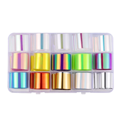 Наполнители для эпоксидной смолы Aurora Glitter Paper Glass Foils AGCFABS