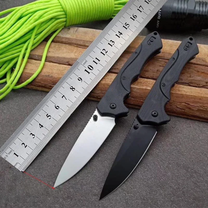 

Outdoor Tactical BM 615 Folding Knife S30V Blade Survival Kinves Camping Portable Pocket EDC Defense Tool