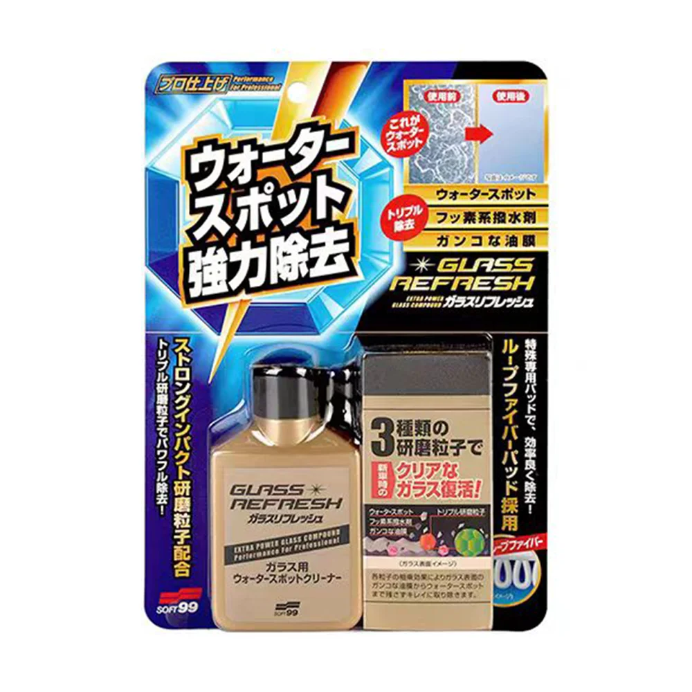 

Мягкий набор для полировки автомобильного стекла Soft99, искусственное масло, жидкость для защиты от дождя