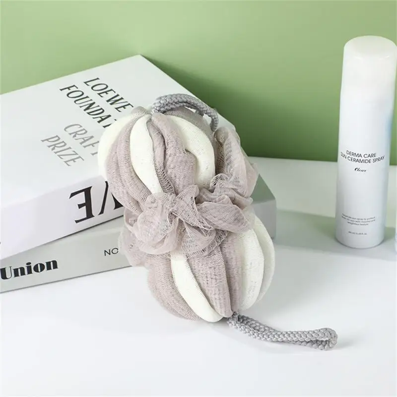 

Цветок для глубокой очистки ванны, не легко дисперсный очиститель, отшелушивающий мягкий двухцветный цветок для ванной